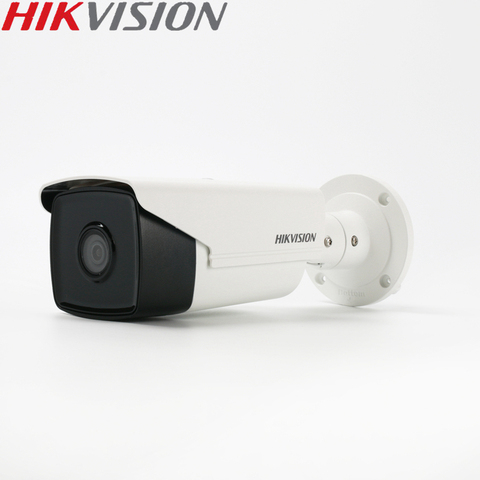 HIKVISION-caméra de surveillance Bullet IP hd 4 MP, étanche IP67 (30M), avec codec H.265 (DS-2CD2T43G0-I5), système infrarouge (connexion Hik), Original, vente en gros ► Photo 1/1