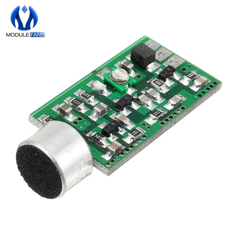 Module de ramassage de l'émetteur FM Mini micro sans fil micro transmetteur Audio sans fil carte centrale de micro d'émission FM V4.0 ► Photo 1/6