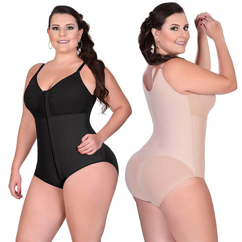 Grande taille Shapewear ventre Shaper contrôle culottes sous-vêtements correctifs slips bout à bout grande taille minceur Corset femmes ► Photo 1/6