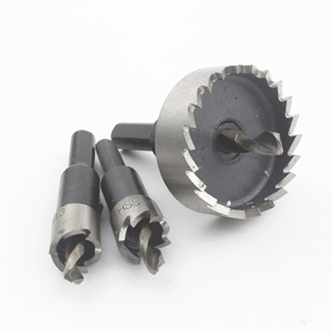 Forets HSS Holesaw en plastique bois aluminium mèches de carottage en métal souple ► Photo 1/5