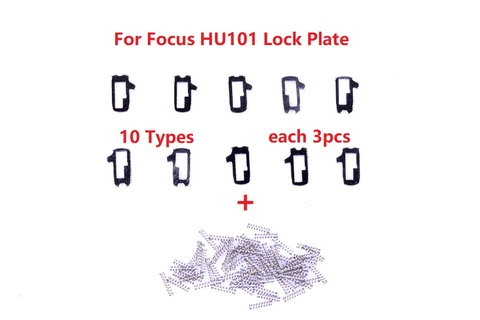 Plaque de verrouillage de voiture pour Ford Focus HU101, accessoires de réparation, pour FIESTA ECOSPORT, 30 pièces ► Photo 1/2