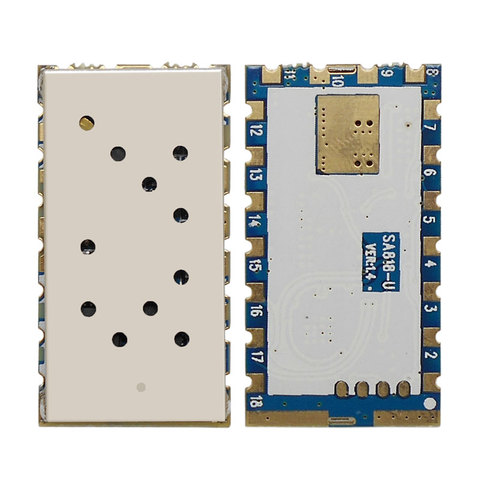 Walkie-talkie UHF avec puce RDA1846S intégrée, Module 1W SA818, 2 pièces/lot ► Photo 1/6