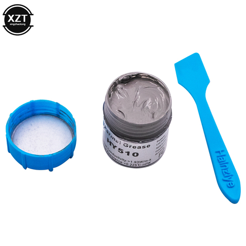 HY510 – pâte thermique en Silicone gris, 25g, dissipateur thermique, graisse conductrice, pour CPU, GPU, jeu de puces, refroidissement, avec grattoir ► Photo 1/6