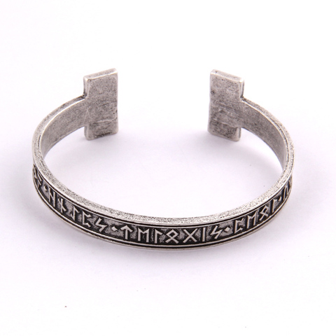 Bracelet Viking pour hommes, Rune nordique fait à la main, 1 pièce ► Photo 1/6