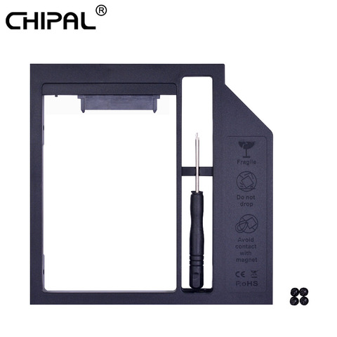 CHIPAL Universal 2ème HDD Caddy 9mm SATA 3.0 pour 2.5 