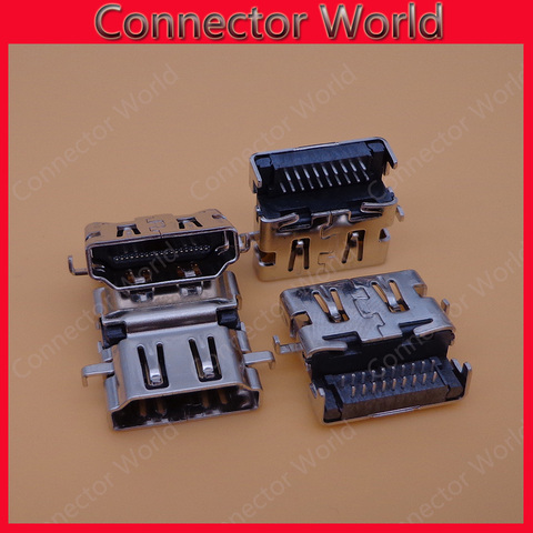 Nouveau connecteur femelle Jack/PCB, Port compatible HDMI 19P pour Asus Lenovo HP Samsung, carte mère d'ordinateur portable, 3 pièces ► Photo 1/3