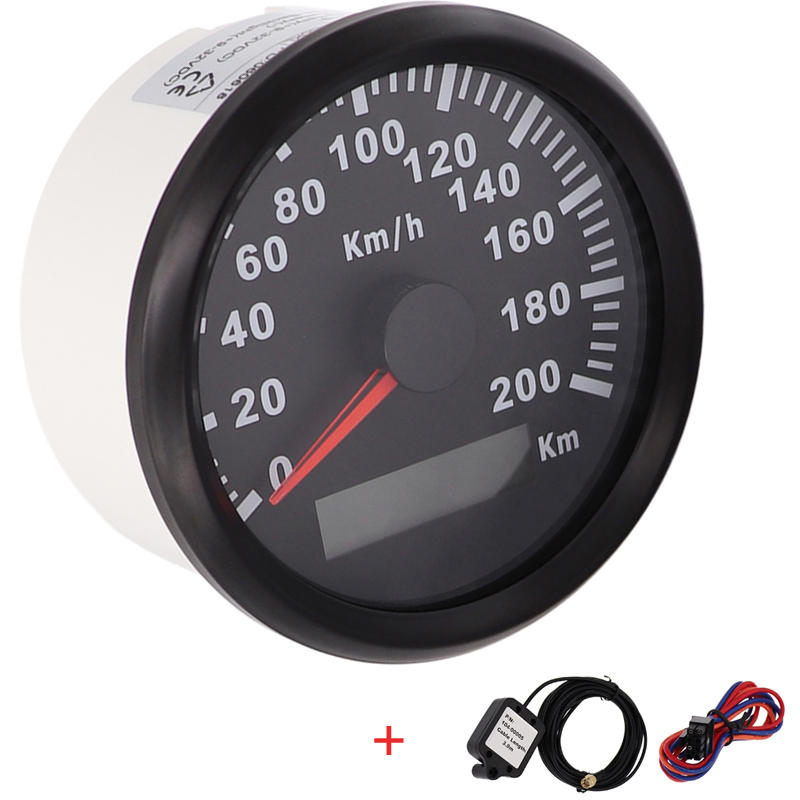  KUS Compteur de vitesse 0–120 km/h pour voiture et