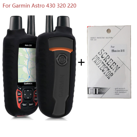 Coque de protection générique en silicone pour GPS Garmin, pour Astro 430 320 220 320, avec protecteur d'écran pour 430 320 220 ► Photo 1/4