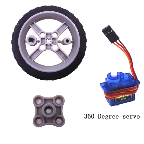 SG90 – Kit d'alimentation 9G, Rotation continue de 360 degrés, Servo avec roue Servo, Kit de bricolage ► Photo 1/6