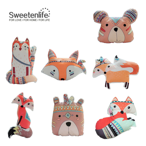 Sweetenlife – oreiller en forme d'animal de dessin animé pour enfants, coussins de canapé, décoratifs, pour la maison, nouvelle collection 2022 ► Photo 1/6