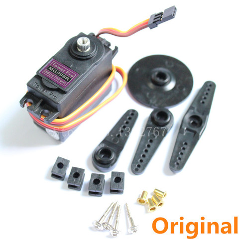 TowerPro – Servo numérique MG996R Original, roulement à billes en métal à couple élevé, 55g pour JR RC, hélicoptère, voiture, avion RC ► Photo 1/6