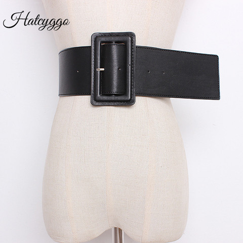 HATCYGGO – ceinture de Cummerbund très large et incurvée pour femmes, décoration de robe noire ► Photo 1/6