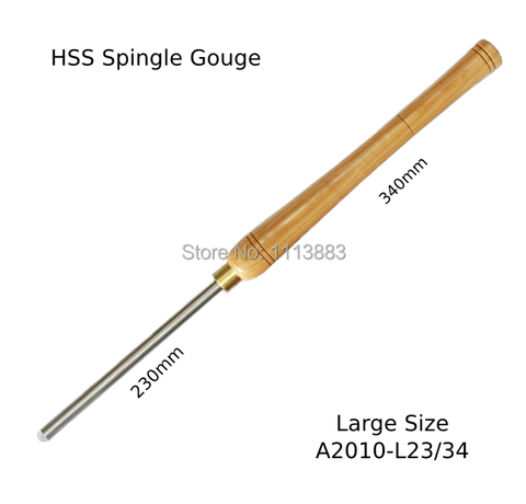 A2010-L23/34 Grande Taille HSS Broche Gouge Tournage Sur Bois Outil ► Photo 1/6