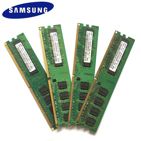 Module ordinateur de bureau de mémoire, 2 go, 4 go, 8 go, PC3 PC2 DDR2 DDR3, 1333/1600MHZ, 667/800/667MHZ, 8 go de RAM, 2 go 800/1333/MHZ, double canal ► Photo 1/3