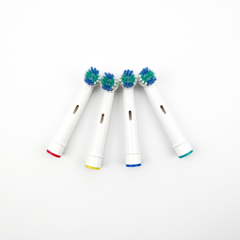 4 pièces/packs têtes de brosse à dents électrique têtes de brosse remplacement pour hygiène buccale B SB-17A sensible à usage familial ► Photo 1/6