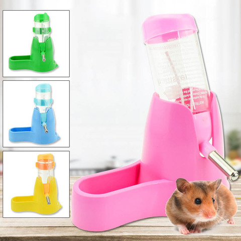 Hamster bouteille d'eau petits animaux accessoires dispositif d'alimentation automatique récipient alimentaire 3 Styles 1 Pc bouteilles pour animaux de compagnie ► Photo 1/6