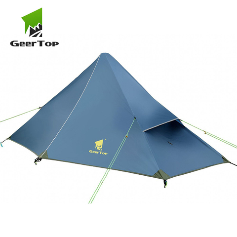 GeerTop – tente de randonnée ultralégère pour une personne, 3 saisons, Camping en plein air, équipement touristique, Portable ► Photo 1/6