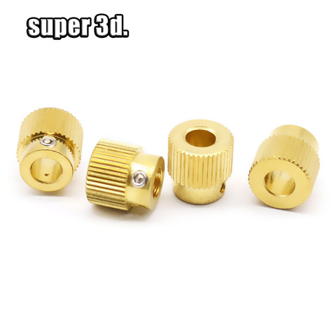 Accessoires pour imprimante 3D, 1/5/10 pièces, 40 dents/26 dents, engrenage d'extrusion en laiton, diamètre intérieur 5MM pour extrudeuse Reprap ► Photo 1/4