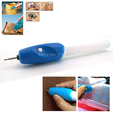 Mini stylo de gravure métal plastique verre bois électrique sculpture stylo Machine Graver outil acier bijoux graveur stylo Kit sculpter outil ► Photo 1/1