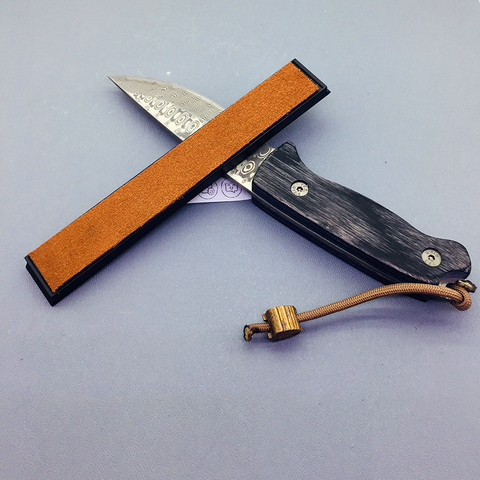 Base en plastique en cuir de 2mm aiguisoir de couteau en cuir, pour affûteur ruixin-1 pièce ► Photo 1/3