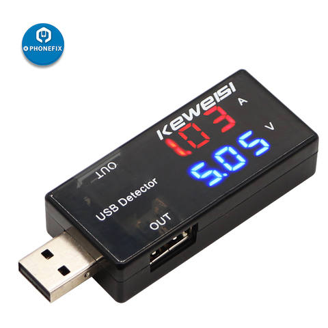 Voltmètre, testeur de puissance double sortie USB, Mobile, détecteur, indicateur de charge USB ► Photo 1/6