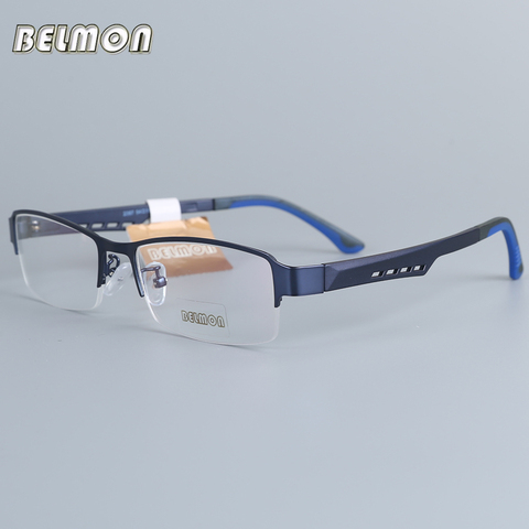 Belmon – monture de lunettes pour homme, verres clairs, Prescription optique, ordinateur, 2387 ► Photo 1/6