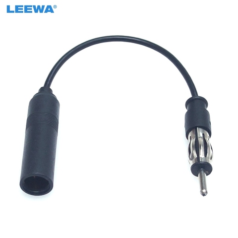 LEEWA-adaptateur d'antenne pour autoradio | Câble d'extension aérienne pour véhicule Radio AM/FM, câble de câblage d'autoradio # CA6008 ► Photo 1/1