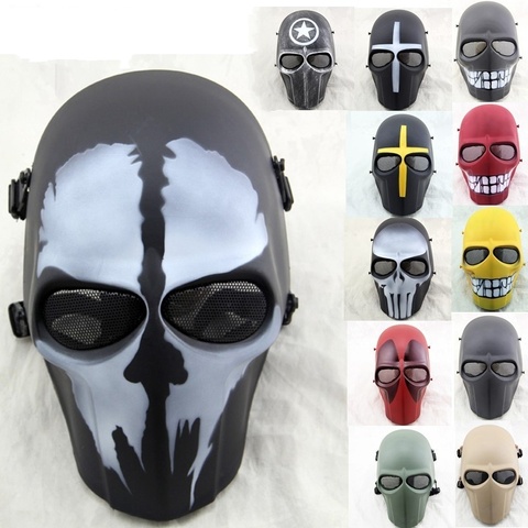 Masque tactique Airsoft Paintball Masques de protection complets