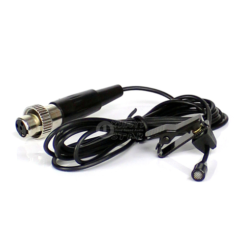 Microphone Lavalier à col Clip, Mini XLR, 4 broches, Micro pour système sans fil MIPRO, Bodypack, transmetteur, Microphones à revers ► Photo 1/1