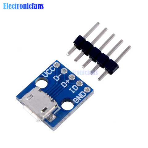 10 pièces CJMCU Module d'alimentation de rupture Micro USB Interface adaptateur d'alimentation carte USB 5V Module de rupture pour Arduino ► Photo 1/4