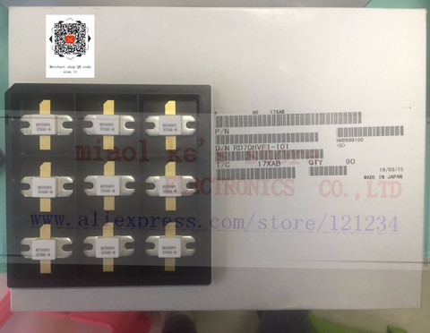 [1 pièces/1 lot] 100% neuf original; RD70HVF1 RD70HVF1C RD70HVF1-101 RD70HVF1C-501 [12.5V 175MHz 70W 520MHz 50 W] Transistor de puissance MOSFET ► Photo 1/6