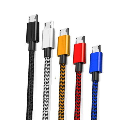Câble Micro USB de 1/2/3 mètre pour chargeur Android, cordon de chargeur pour Xiaomi Redmi 7 7A 6 pro note 6 5 Plus 3S 4X 5A 6A S2 ► Photo 1/6
