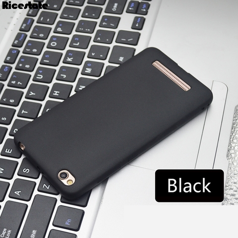 Coque arrière souple en Silicone mat pour Xiaomi, étui de protection pour Redmi 4A ► Photo 1/6