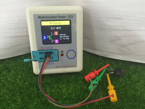 Nouveau testeur de Transistor, mètre de capacité Triode TFT, LCR, ESR, NPN, PNP, MOSFET ► Photo 1/6