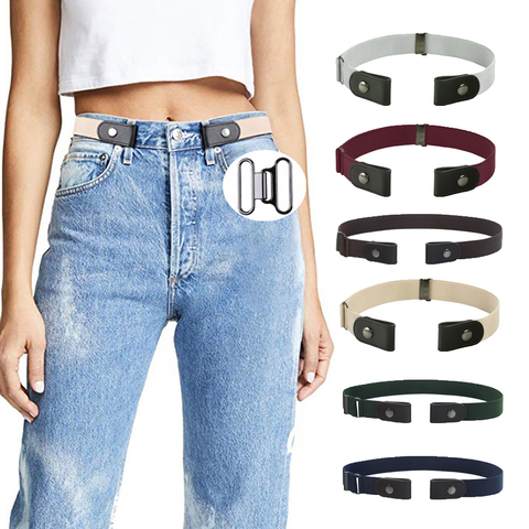 AWAYTR – ceinture élastique sans boucle, pour jean et pantalon, pour femmes et hommes, ajustable ► Photo 1/6