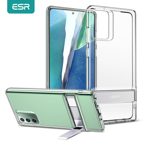 Coque support en métal ESR pour Samsung Galaxy S21 S21 Plus S21 Ultra Note 20 Ultra S20 Plus Note 10 ► Photo 1/6