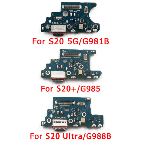 Port de Charge d'origine pour Samsung Galaxy S20 5G Plus carte de Charge Ultra connecteur USB prise micro remplacement réparation pièces de rechange ► Photo 1/4