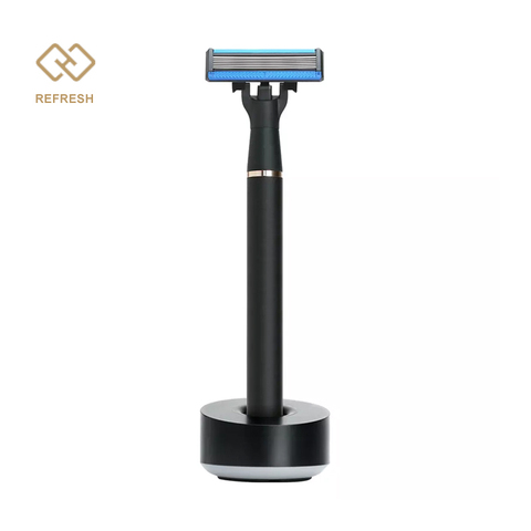 Original rafraîchir rasoir barbe rasage H600 manuel rasoir magnétique copeaux remplaçable rasoir lame pour hommes de Xiaomi Youpin ► Photo 1/6