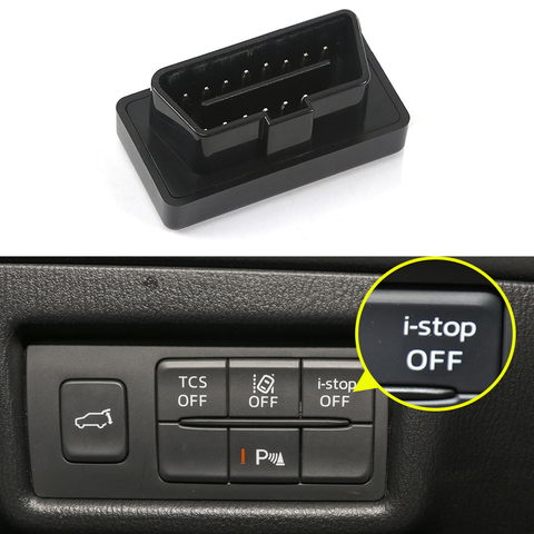 I-stop Annuleur pour Mazda CX-5 2012-2022 OBD2 Voiture D'arrêt/Démarrage Automatique Moteur Système Dispositif D'élimination Prise Intelligente Accessoires ► Photo 1/6