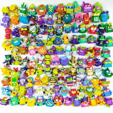 Lot de 20 Superzings originaux en or Ultra Rare, figurine d'action 3CM, Collection Super Zings, sacs aveugles, jouets, modèle cadeau pour enfants ► Photo 1/4