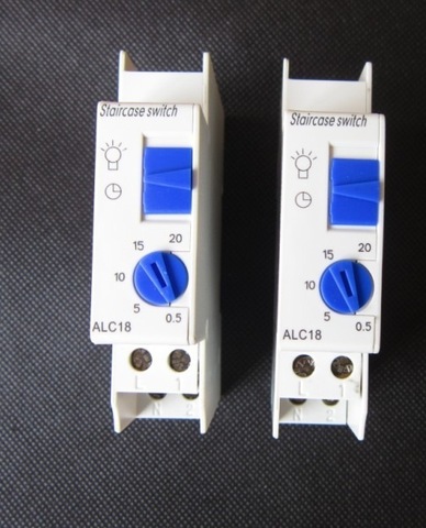 ALC18 Din rail escalier lumière temps interrupteur minuterie contrôleur pour couloir éclairage mécanique Din Rail minuterie 16A 220V ► Photo 1/2