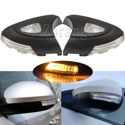 Rétroviseur de voiture, rétroviseur latéral, clignotant à led, pour Tiguan 2007-2009, et VW, Sharan, 2012-2014 ► Photo 1/6