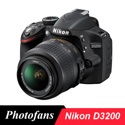 Appareil photo numérique reflex numérique Nikon D3200 avec Kits d'objectif 18-55 (tout neuf) ► Photo 1/3