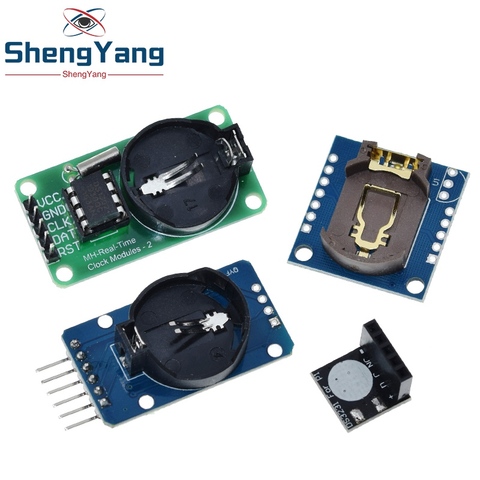 Module horloge interne de précision en temps réel 3.3V/5V pour Raspberry Pi, mini composant électronique de mémoire, accessoire de remplacement DS3231 AT24C32 IIC DS1302 DS1307, peut compter les secondes et les heures, ► Photo 1/5