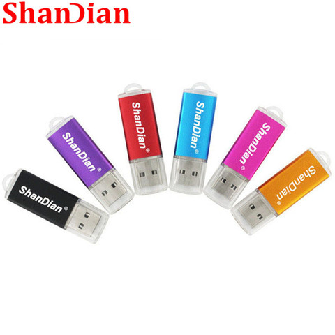 SHANDIAN-clé flash usb créatif, lecteur stylo, 64 go, 32 go, 16 go, 8 go, 4 go de stockage externe, photographie de mariage, cadeau mode ► Photo 1/6