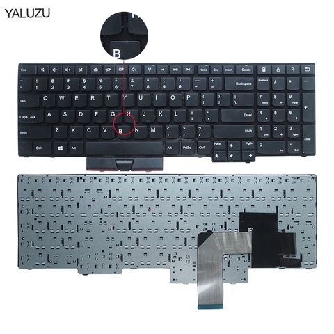 Clavier pour ordinateur portable Lenovo, sans bascule, pour ThinkPad, pour Edge E530, E530C, E535, E545, 04Y0301, 0C01700, V132022AS3 ► Photo 1/6