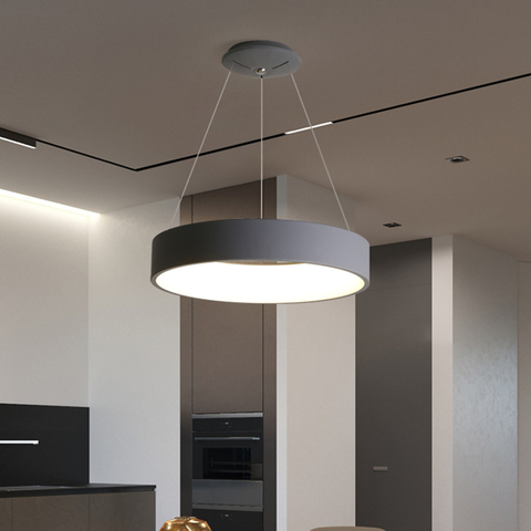 Lampe suspendue au design Moderne pendentif led lumières, Luminaire d'intérieur, idéal pour une cuisine, une salle à manger ► Photo 1/6