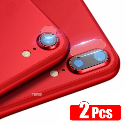 2 Pièces En Verre D'appareil-photo Pour iPhone SE 2022 Verre i Phone 7 8 Plus 12 Mini Pro Max Len Protection Verre Tremp Protecteur Sur 7plus 8plus ► Photo 1/6