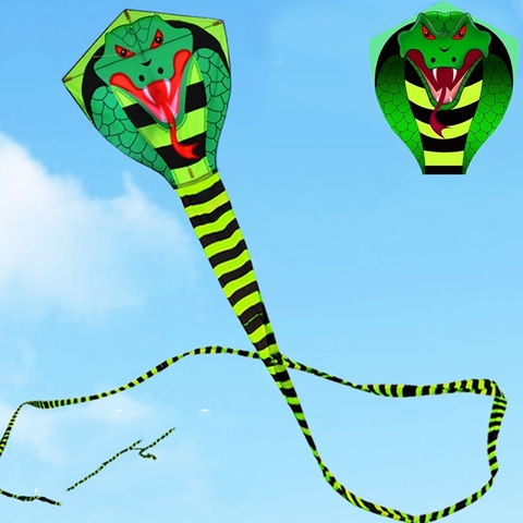 Cerf-volant grand serpent, jouets de vol ripstop, cerf-volant de sport de plein air, en nylon, pour enfants, cerf-volant weifang cobra factory ikite eagle, livraison gratuite ► Photo 1/6