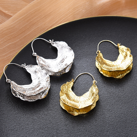 Ztech-boucles d'oreilles pour femmes, nouveau ZA, Style Punk, métal, couleur or, goutte, bijoux, cadeaux, vente en gros ► Photo 1/6